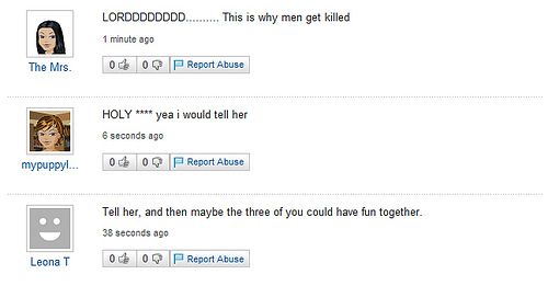 Funny Yahoo questions and answers (58 stories)