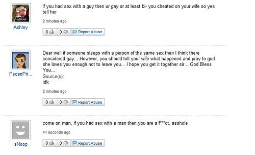 Funny Yahoo questions and answers (58 stories)