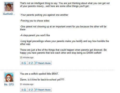 Funny Yahoo questions and answers (58 stories)