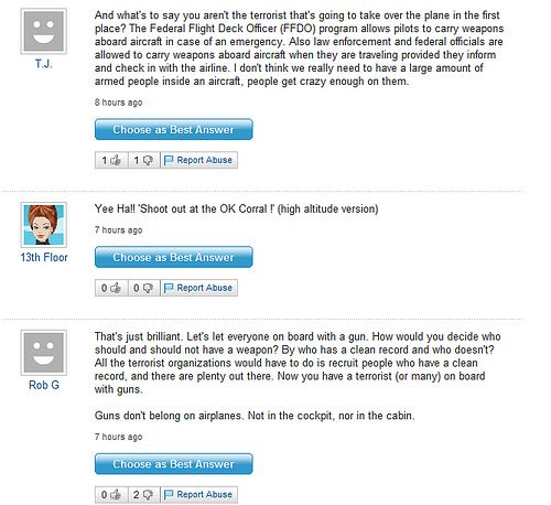 Funny Yahoo questions and answers (58 stories)