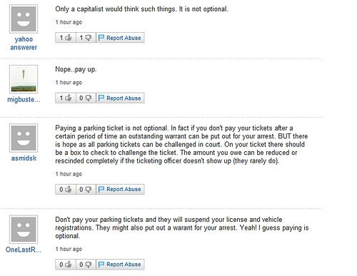 Funny Yahoo questions and answers (58 stories)