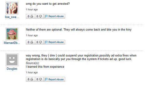 Funny Yahoo questions and answers (58 stories)