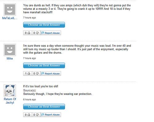Funny Yahoo questions and answers (58 stories)