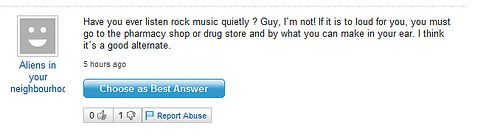 Funny Yahoo questions and answers (58 stories)