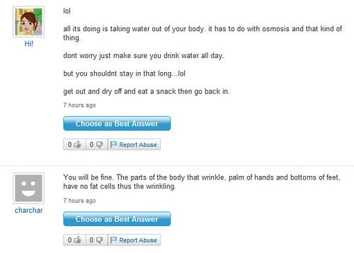 Funny Yahoo questions and answers (58 stories)