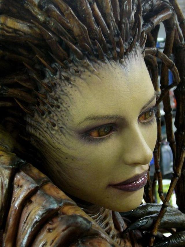 The sculpture of the Queen of Blades (24 pics)