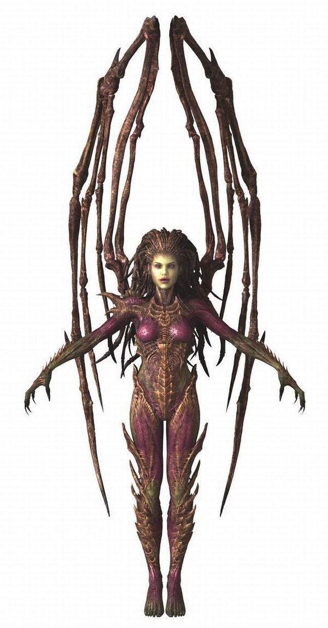 The sculpture of the Queen of Blades (24 pics)