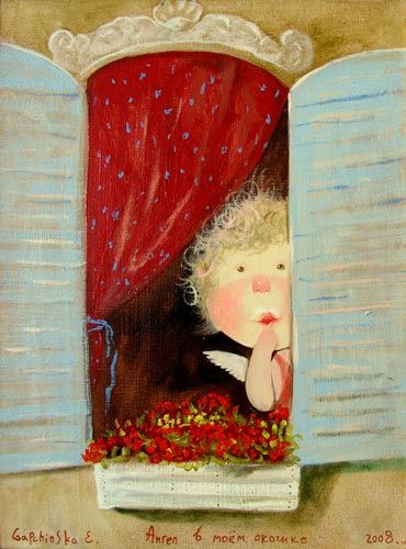 Cute paintings by the Ukrainian artist Evgenia Gapchinska (35 pics)