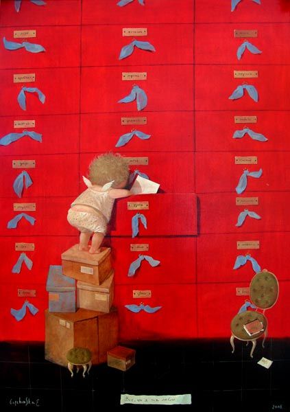 Cute paintings by the Ukrainian artist Evgenia Gapchinska (35 pics)
