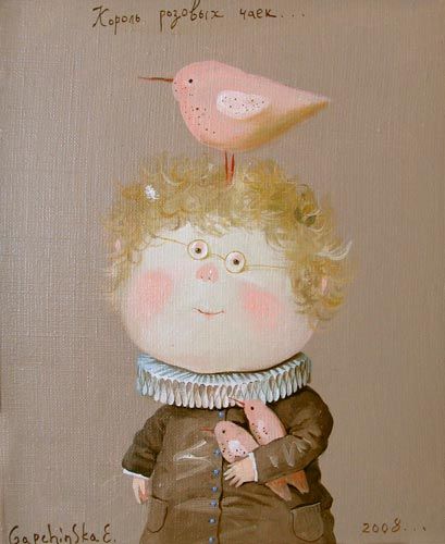 Cute paintings by the Ukrainian artist Evgenia Gapchinska (35 pics)