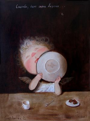 Cute paintings by the Ukrainian artist Evgenia Gapchinska (35 pics)