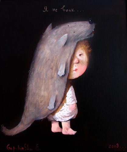 Cute paintings by the Ukrainian artist Evgenia Gapchinska (35 pics)