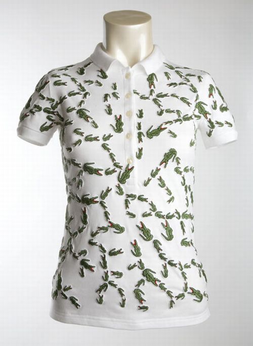 Clothes of a Lacoste brand fan (6 pics)