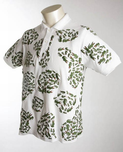 Clothes of a Lacoste brand fan (6 pics)