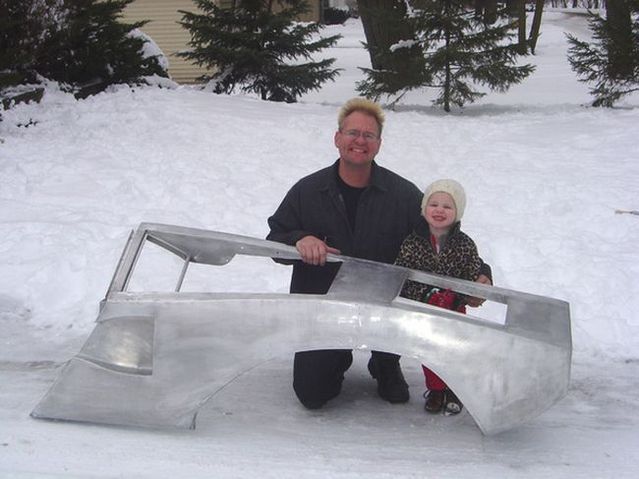 Home made Lamborghini built in 10 years (35 pics)