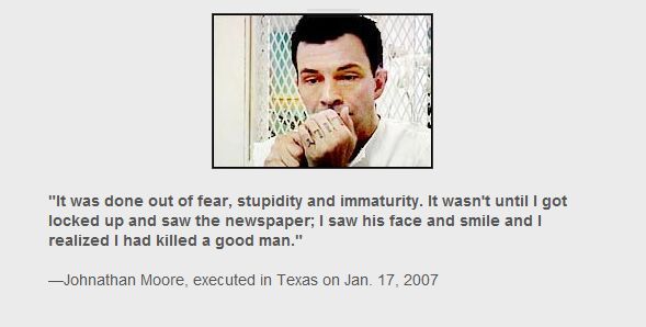 Prisoners’ last words before execution (35 prints)