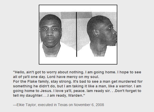 Prisoners’ last words before execution (35 prints)