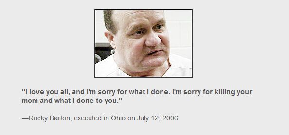 Prisoners’ last words before execution (35 prints)