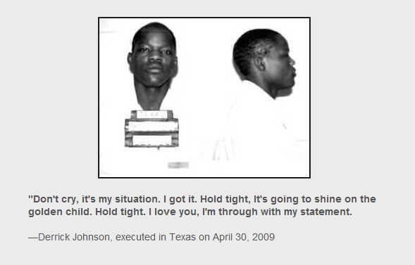 Prisoners’ last words before execution (35 prints)