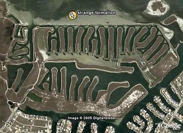 Unusual views in Google Maps (50 pics)
