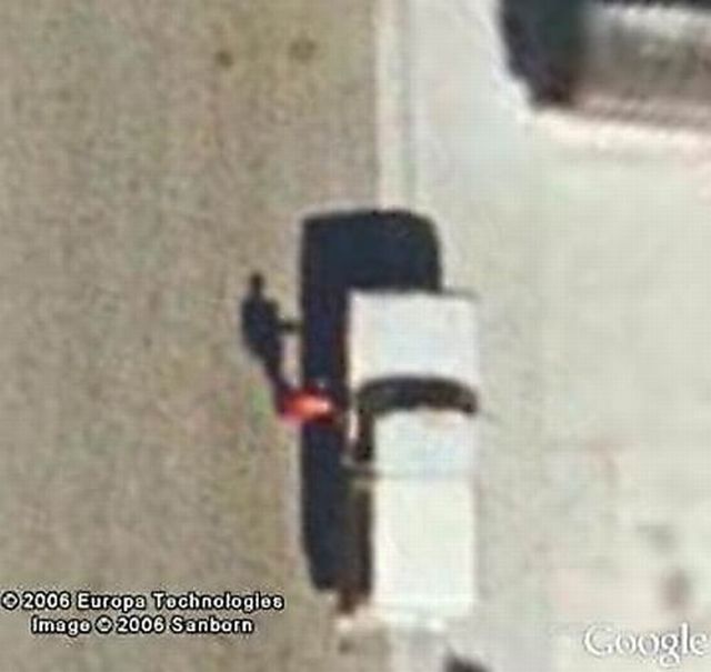 Unusual views in Google Maps (50 pics)