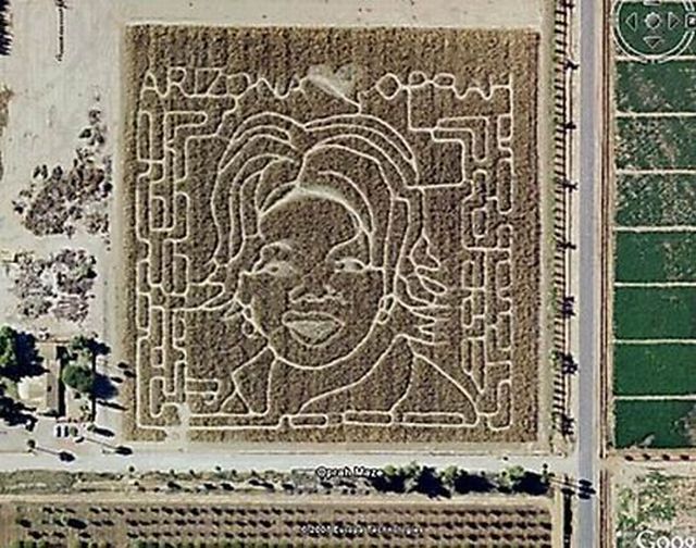 Unusual views in Google Maps (50 pics)