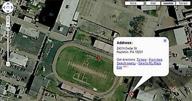Unusual views in Google Maps (50 pics)