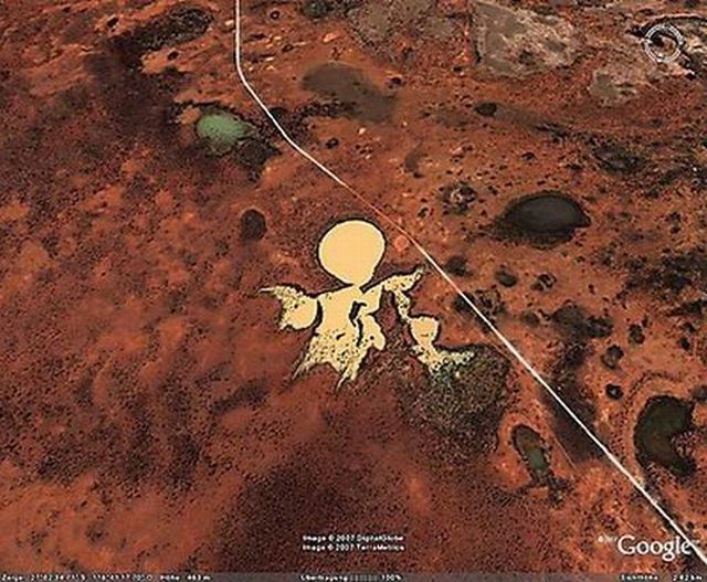 Unusual views in Google Maps (50 pics)