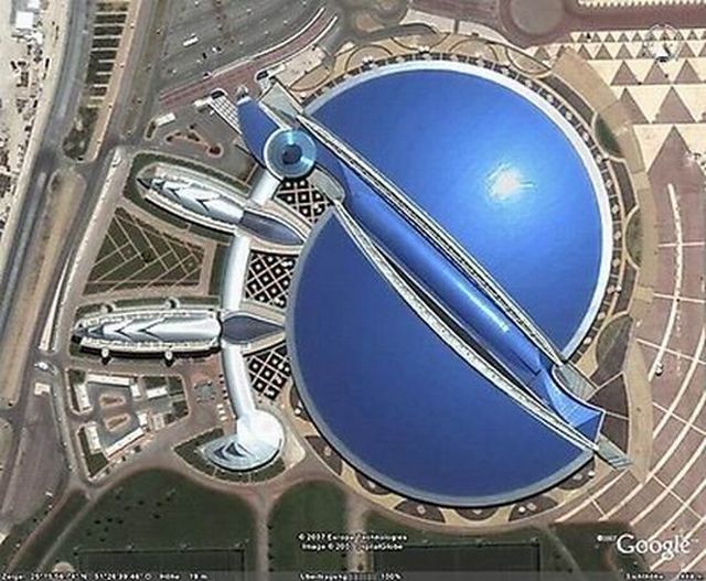 Unusual views in Google Maps (50 pics)