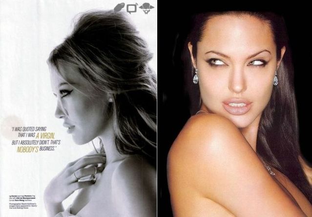 Hilary Duff vs Angelina Jolie (17 pics)