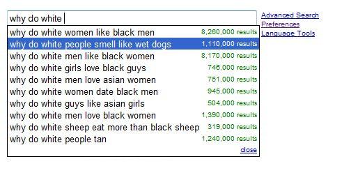 What do people google for? (33 screens)