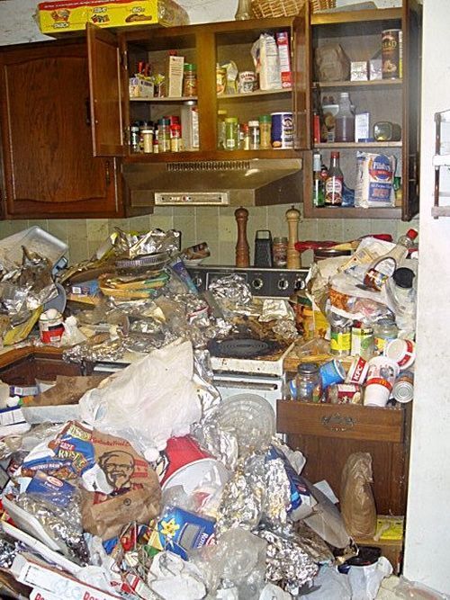 Dirty apartment  30 pics