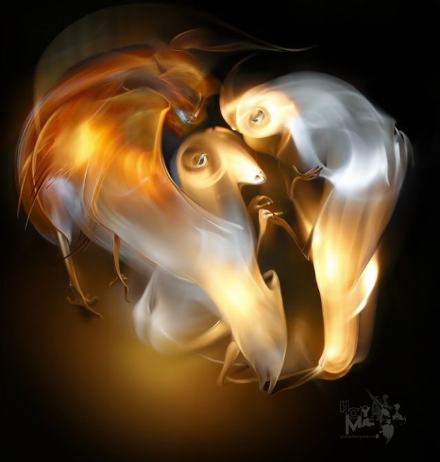 Paintings of light. Beautiful (32 pics)