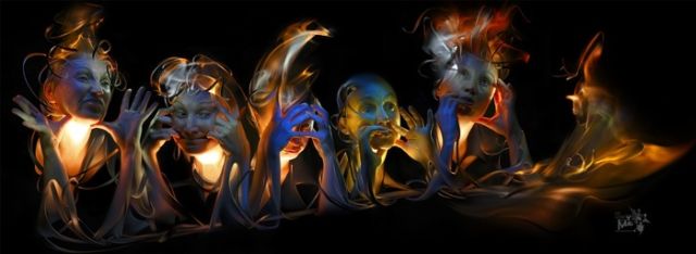 Paintings of light. Beautiful (32 pics)