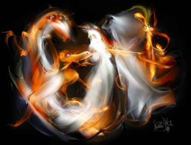 Paintings of light. Beautiful (32 pics)