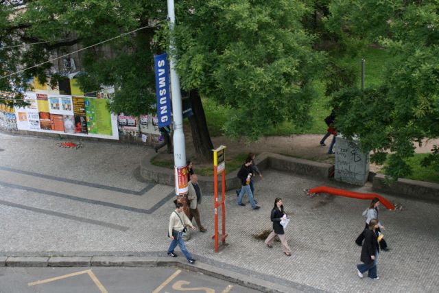 The attack of the Mongolian Death Worm in Prague (8 pics)