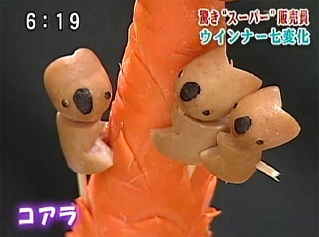 How the Japanese prepare sausages (11 pics)