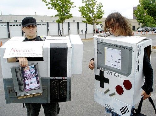 Selection of fun video game console costumes (33 pics)