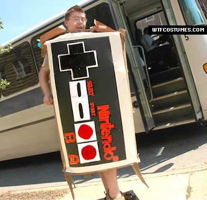Selection of fun video game console costumes (33 pics)