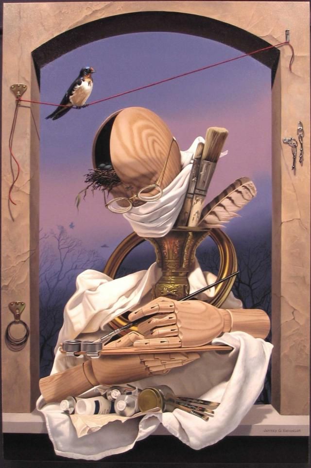 Modified paintings (33 pics)