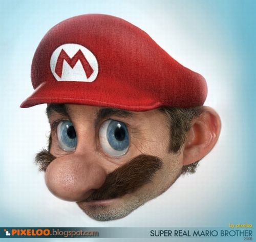 What would cartoon characters look like in real life?  (21 pics)