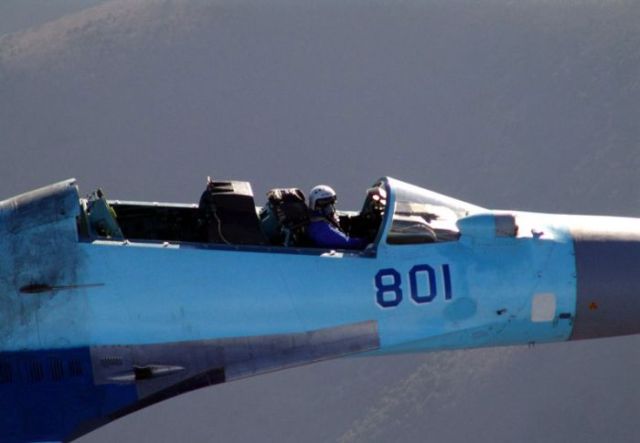 Piloting a jet fighter as if it were a convertible! (8 pics)
