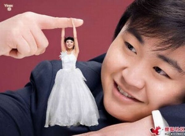 Unusual trend – the world of “miniature brides” (15 pics)