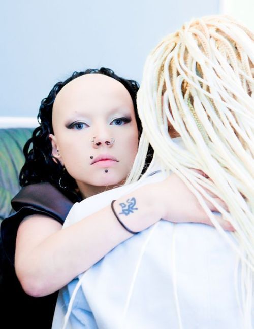 Goth wedding (33 pics)