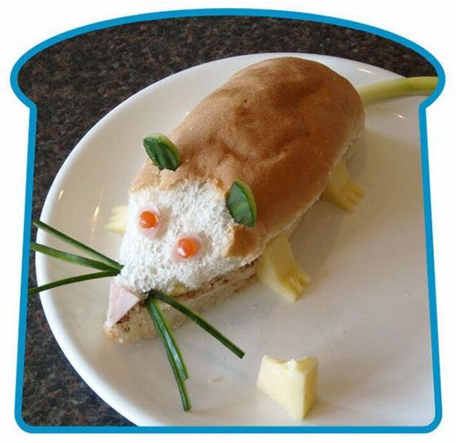 بالصور افكار تقديم ساندوتشات الاطفال باشكال جديده ومغريه تشجع على الاكل