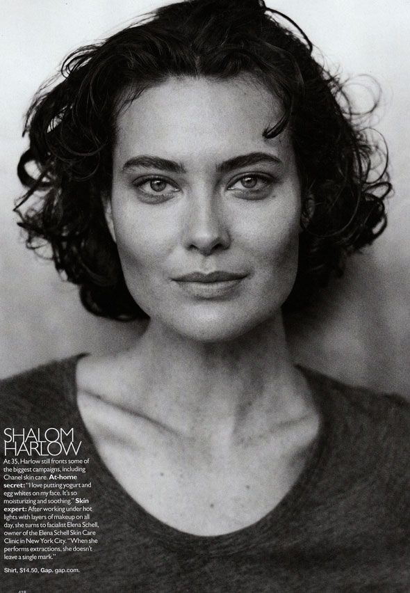 Supermodels without makeup and retouching (8 pics)