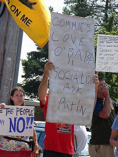 Teabaggers with signs (32 pics)