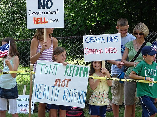Teabaggers with signs (32 pics)