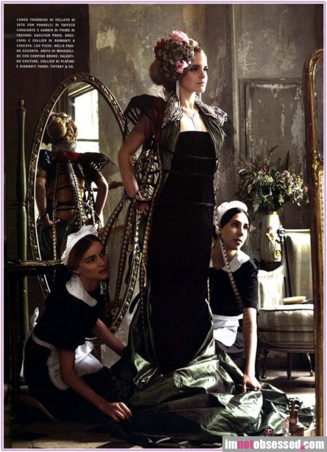 Emma Watson in Vogue magazine (9 pics)