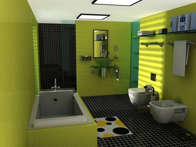 The best pictures of bathrooms (32 pics)